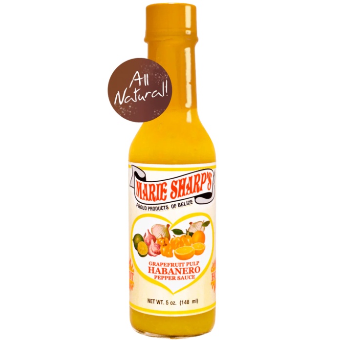 ostry sos Marie Sharp's Grapefruit pulp habanero